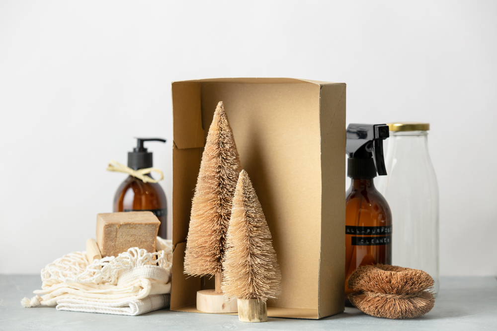 盒裝椰子纖維圣誕樹 零浪費(fèi)美容、身體護(hù)理與家居清潔新選擇